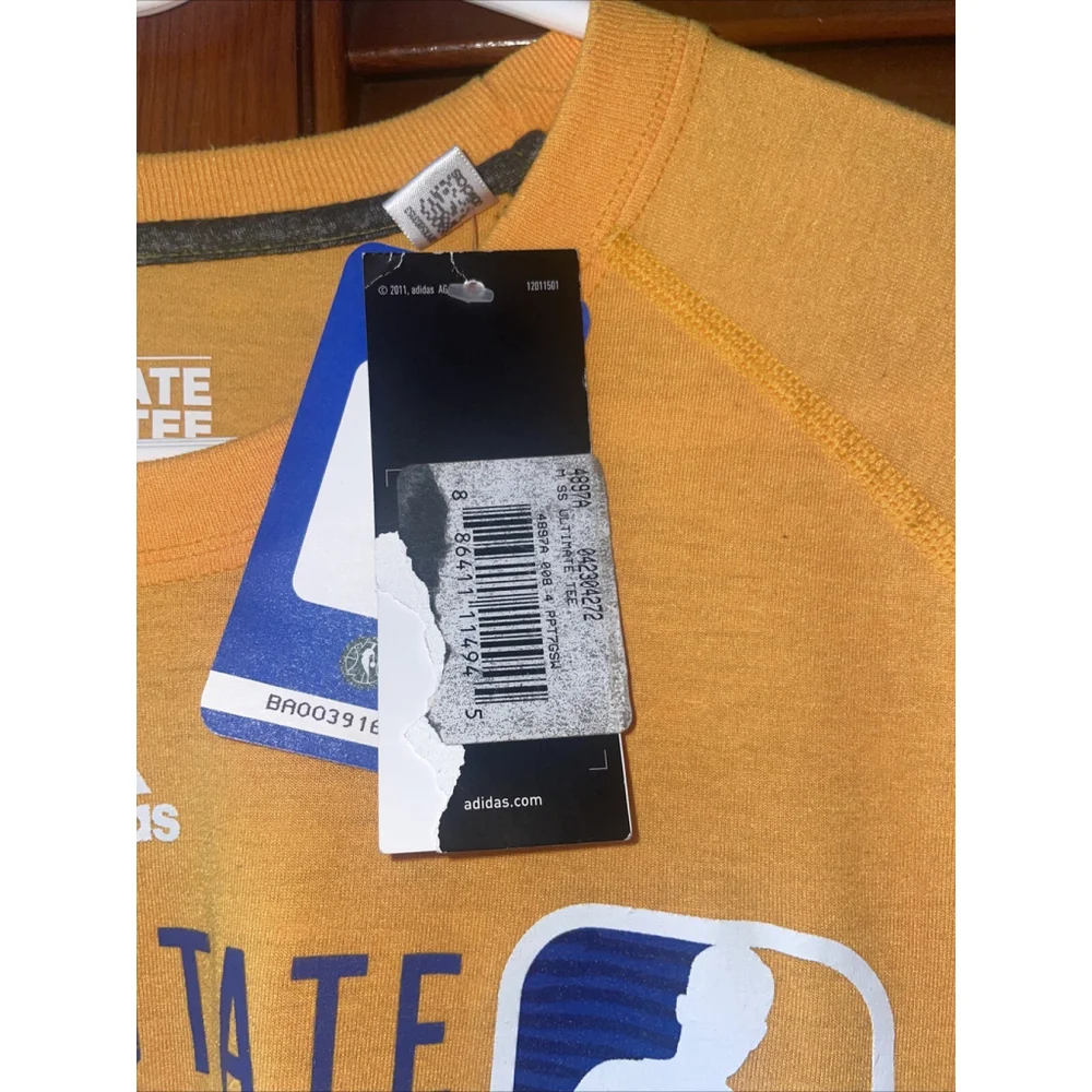 Golden State Warriors NBA Adidas Ultimate Tee T-Shirt NWT